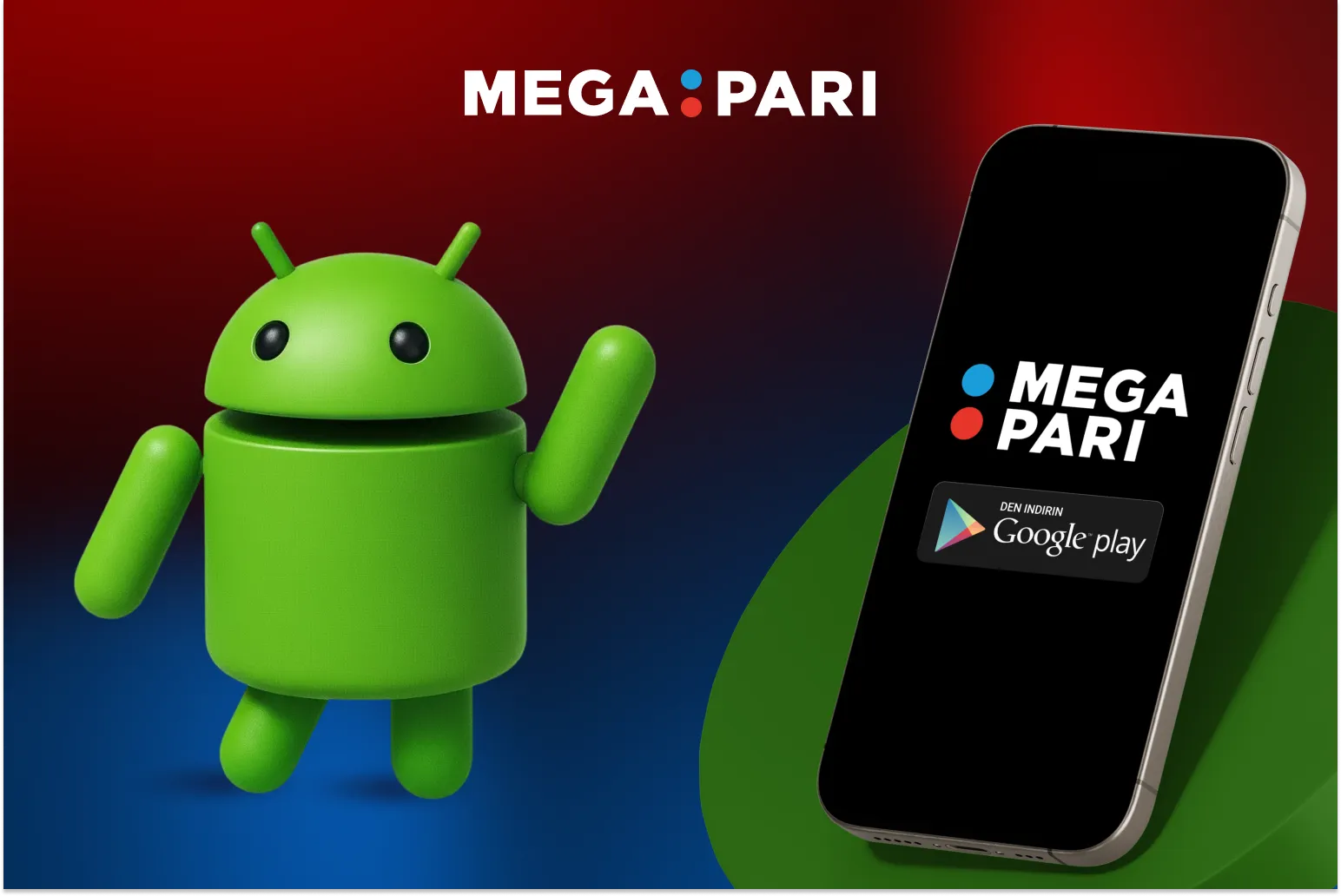 Megapari Android Uygulamasının Resmi