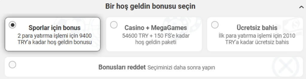 Megapari Kayıt Avantajları Görseli